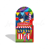 Circus Birthday Baby Shower Party Background Arch Backdrop Wall Cloth Cover